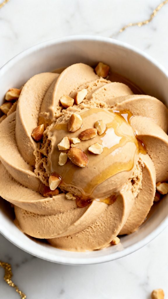Peanut Butter Greek Frozen Yogurt