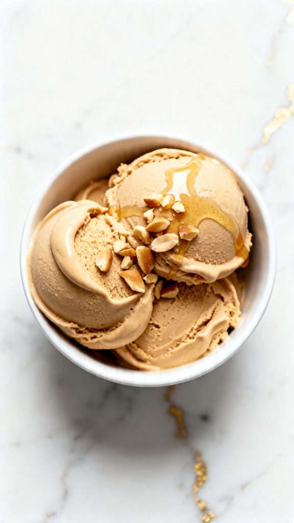 Peanut Butter Greek Frozen Yogurt