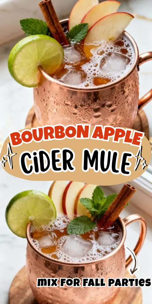Bourbon Apple Cider Mule