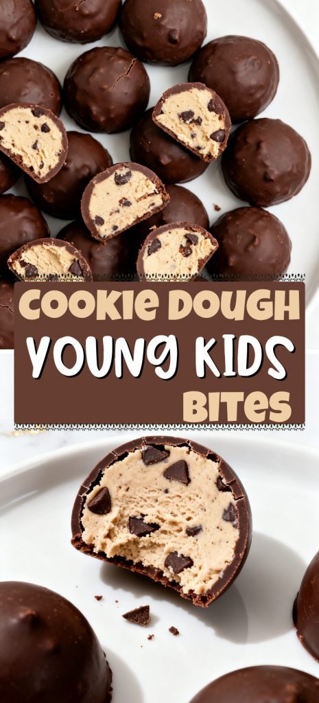 Cookie Dough Frozen Yogurt Bites