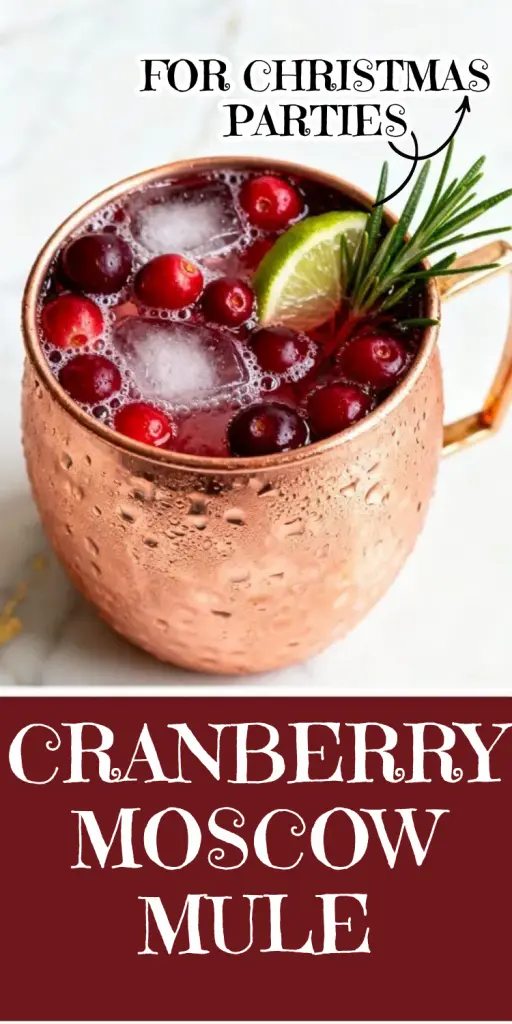 Cranberry Moscow Mule