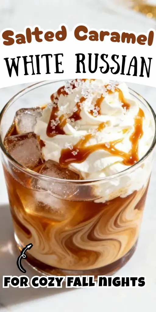 Salted Caramel White Russian