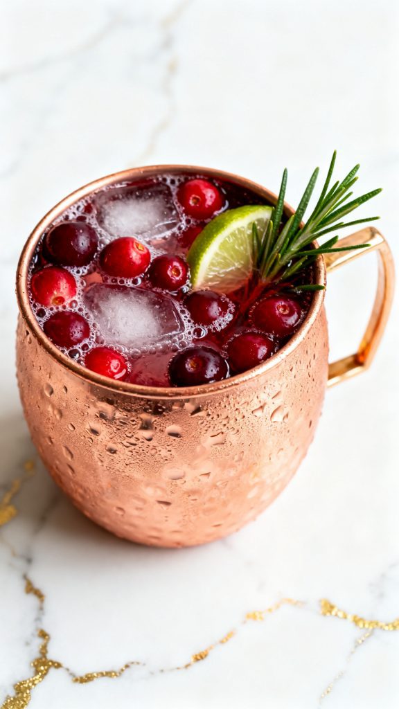 Cranberry Moscow Mule