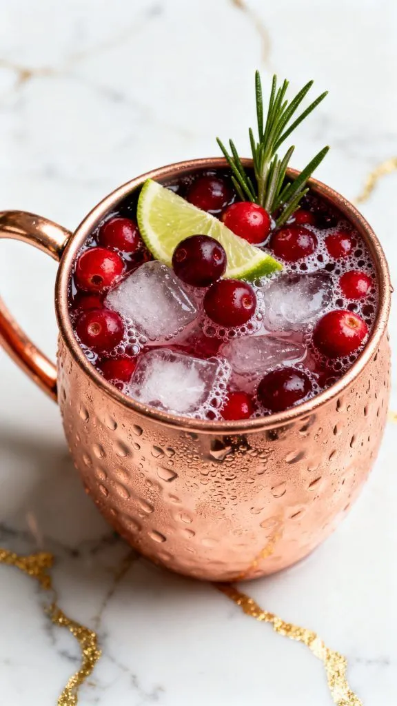 Cranberry Moscow Mule