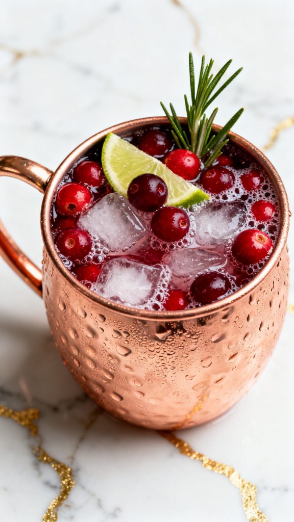 Cranberry Moscow Mule