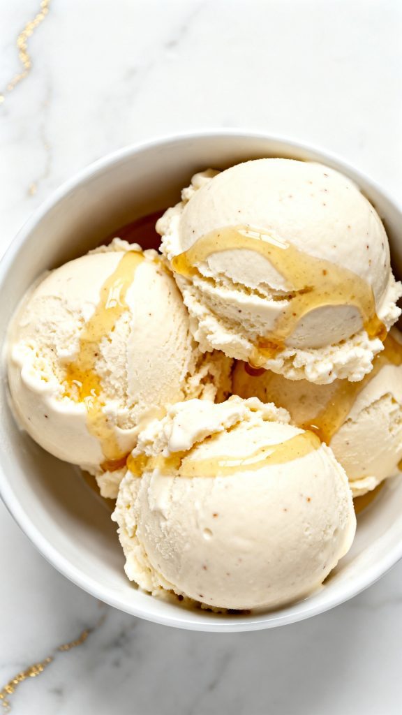 Honey Vanilla Frozen Yogurt