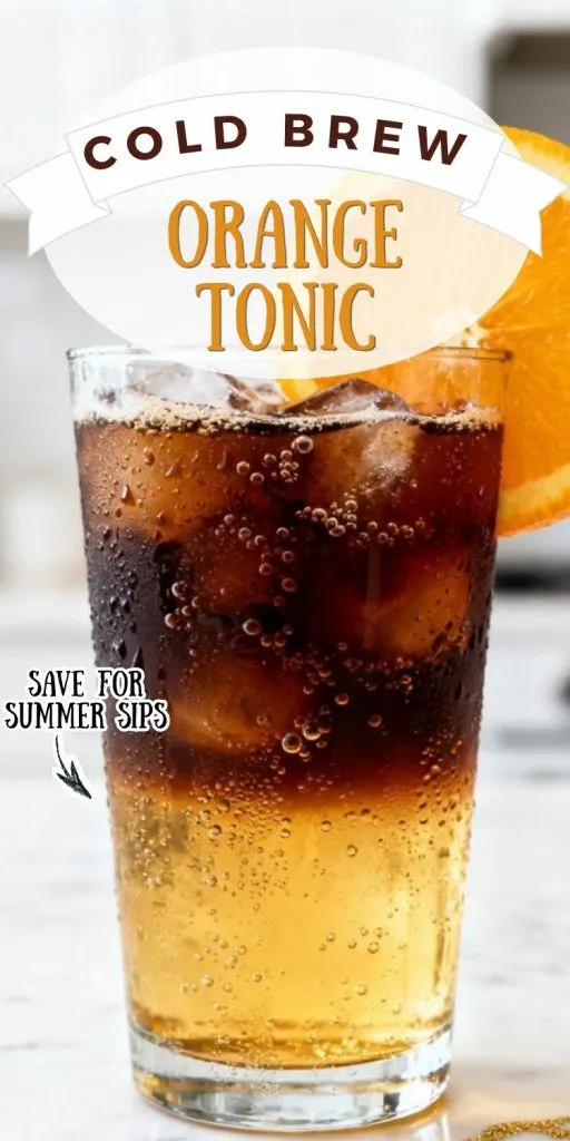 Cold Brew Orange Tonic