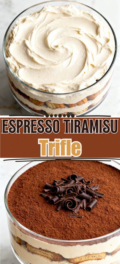 Espresso Tiramisu Trifle