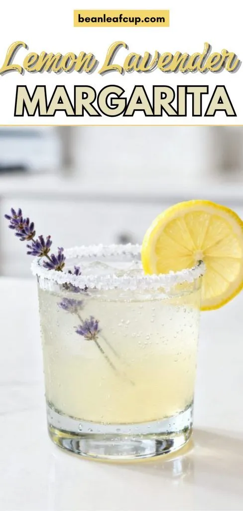 Lemon Lavender Margarita