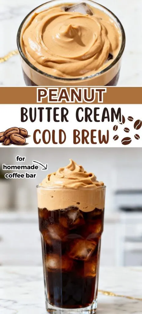 Peanut Butter Cream Cold Brew