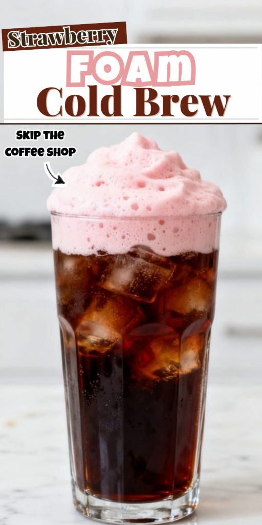 Strawberry Foam Cold Brew