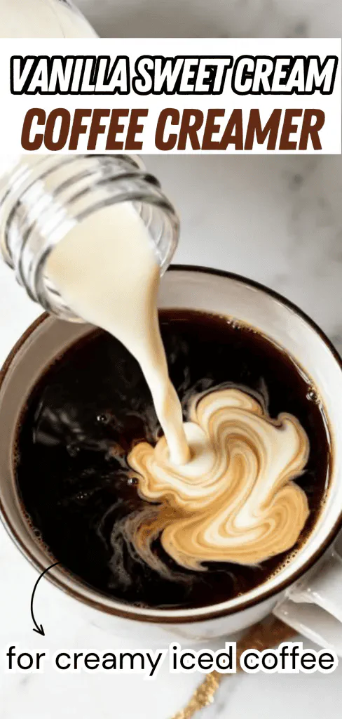 Vanilla Sweet Cream Coffee Creamer