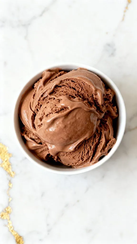 High Protein Ninja Creami Nutella Ice Cream