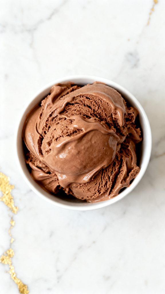 High Protein Ninja Creami Nutella Ice Cream