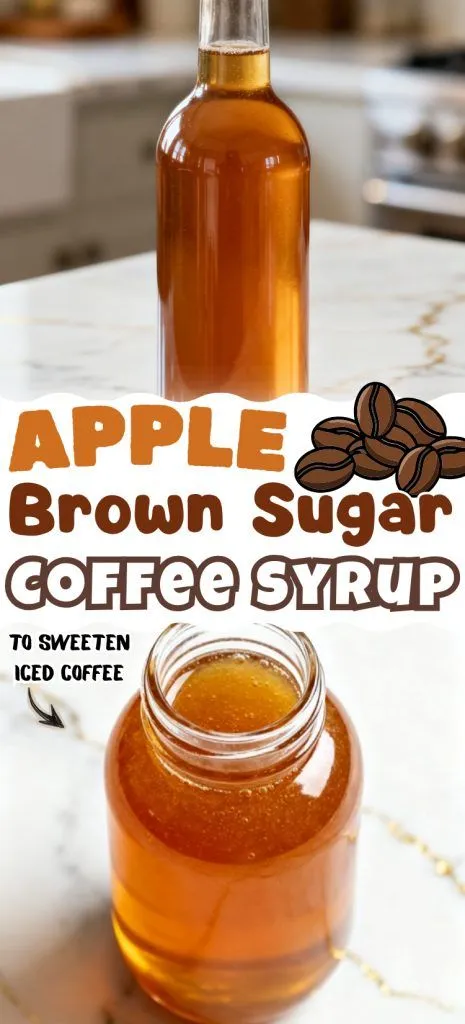 Apple Brown Sugar Coffee Syrup