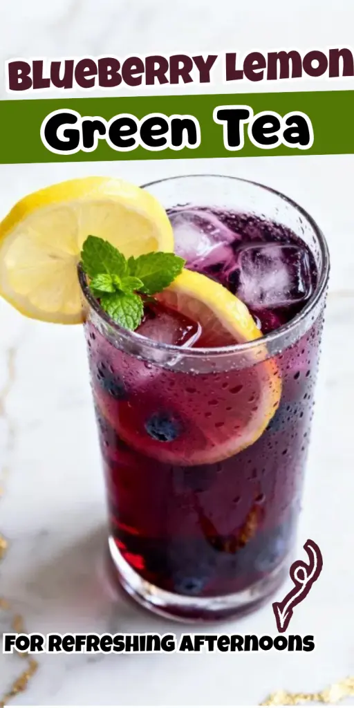 Blueberry Lemon Green Tea