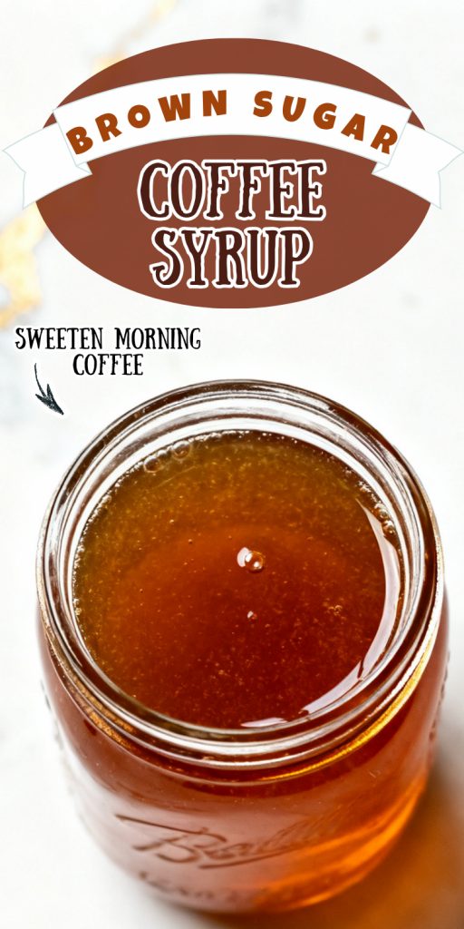 Brown Sugar Coffee Syrup