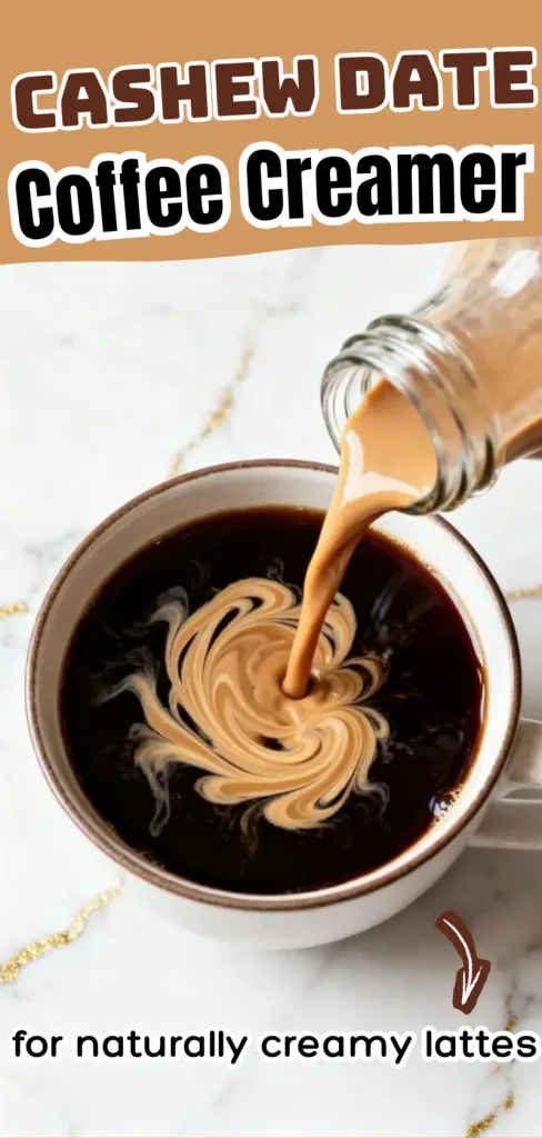 Cashew Date Coffee Creamer