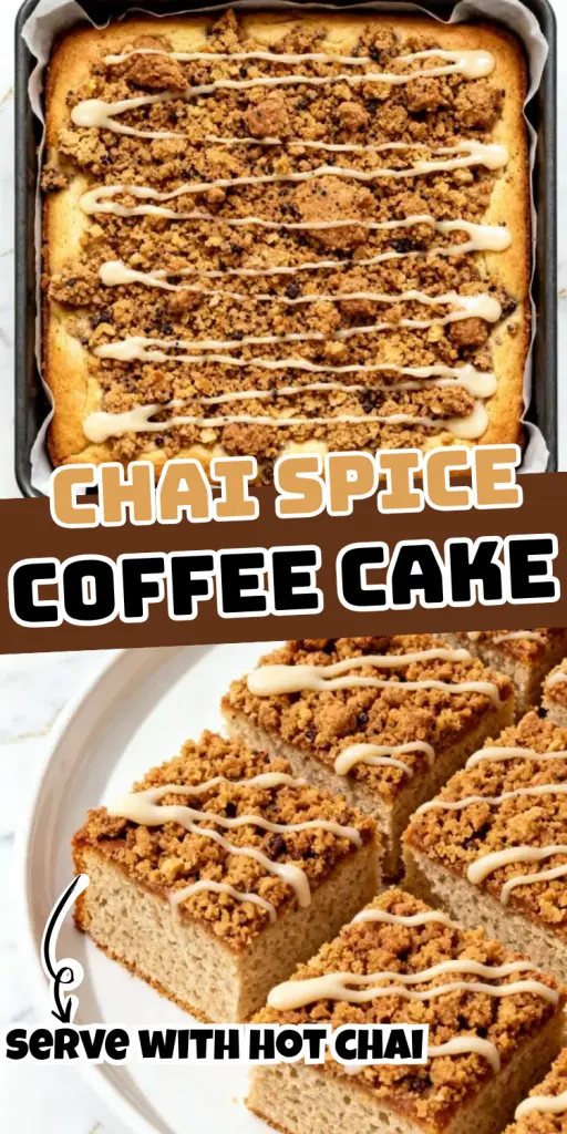 Chai Spice Coffee Cake
