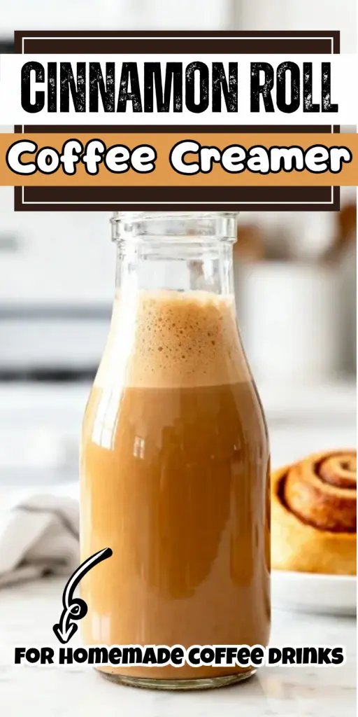 Cinnamon Roll Coffee Creamer
