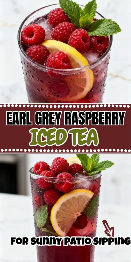 Earl Grey Raspberry Iced Tea