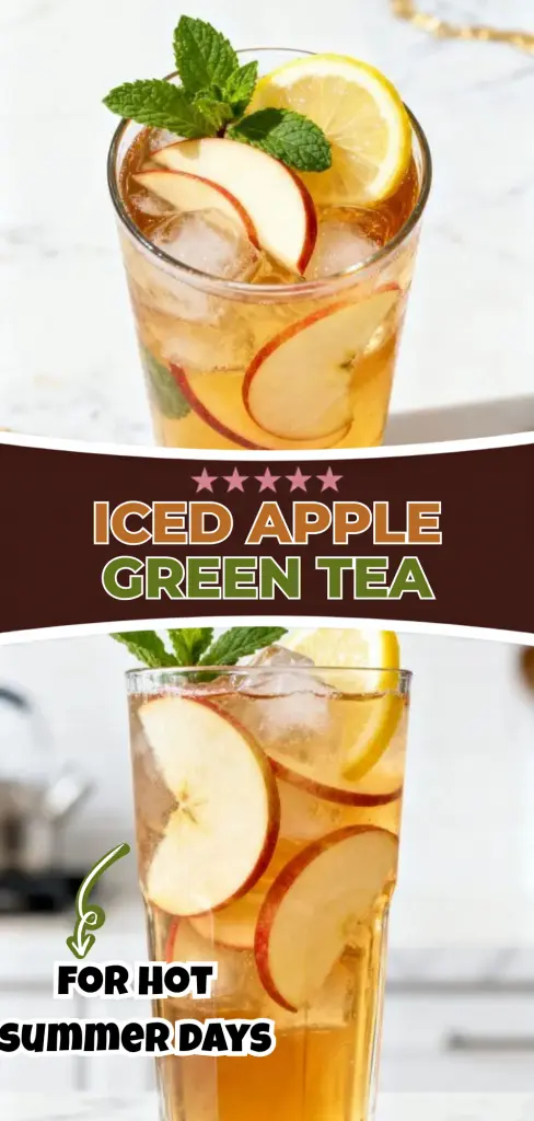 Iced Apple Green Tea