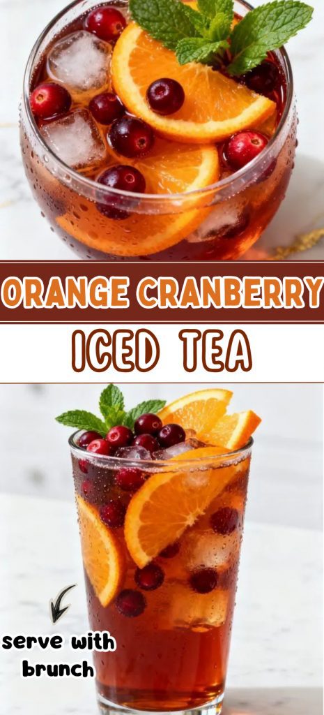Orange Cranberry Iced Tea