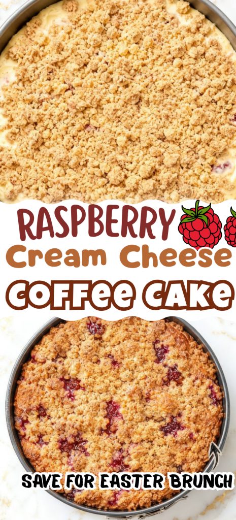 Raspberry Cream Cheese Coffee Cake