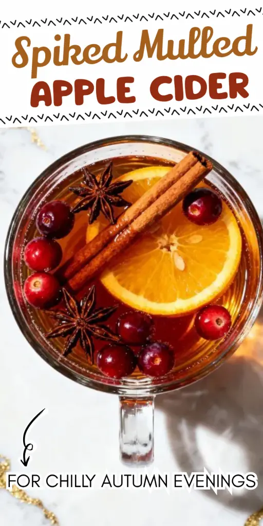 Spiked Mulled Apple Cider
