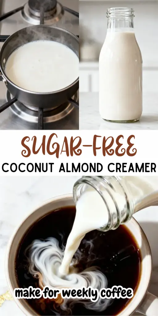 Sugar-Free Coconut Almond Creamer