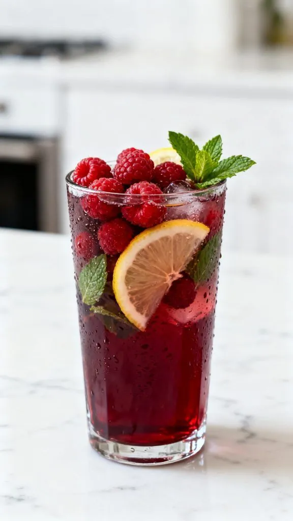 Earl Grey Raspberry Iced Tea