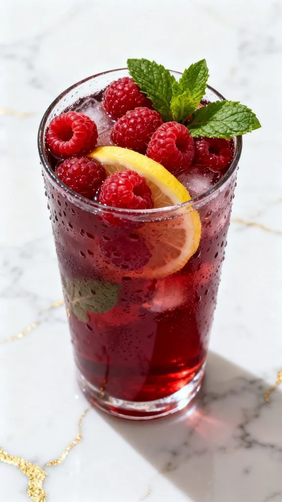 Earl Grey Raspberry Iced Tea