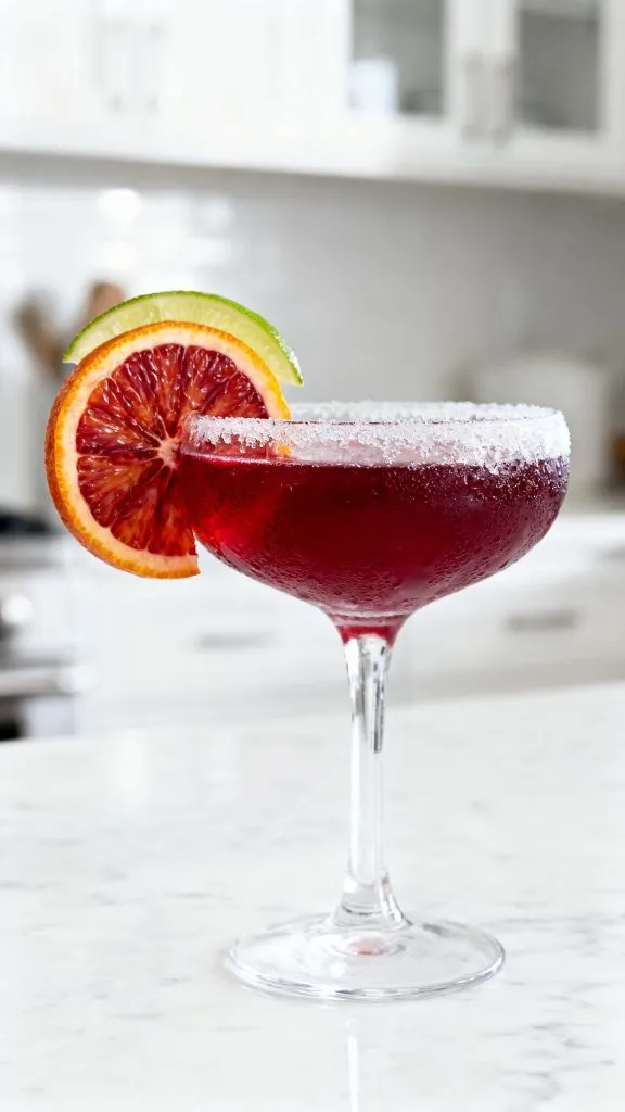Blood Orange Gimlet