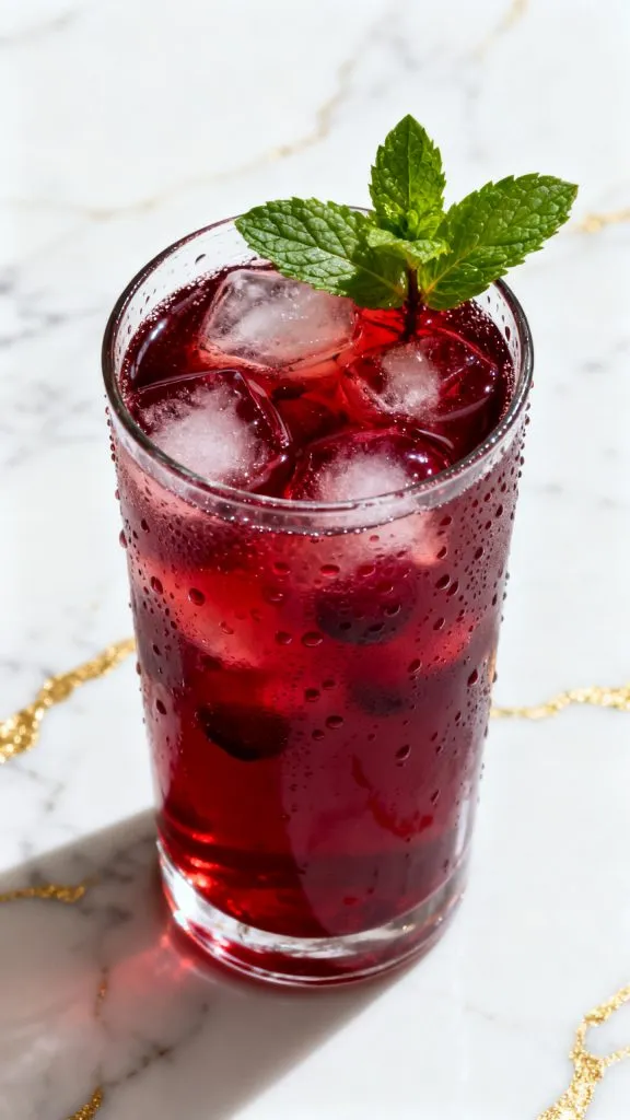 Cherry Ginger Iced Tea