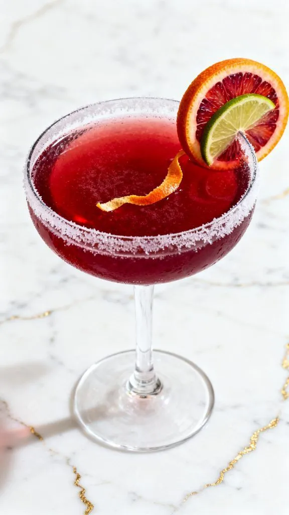 Blood Orange Gimlet