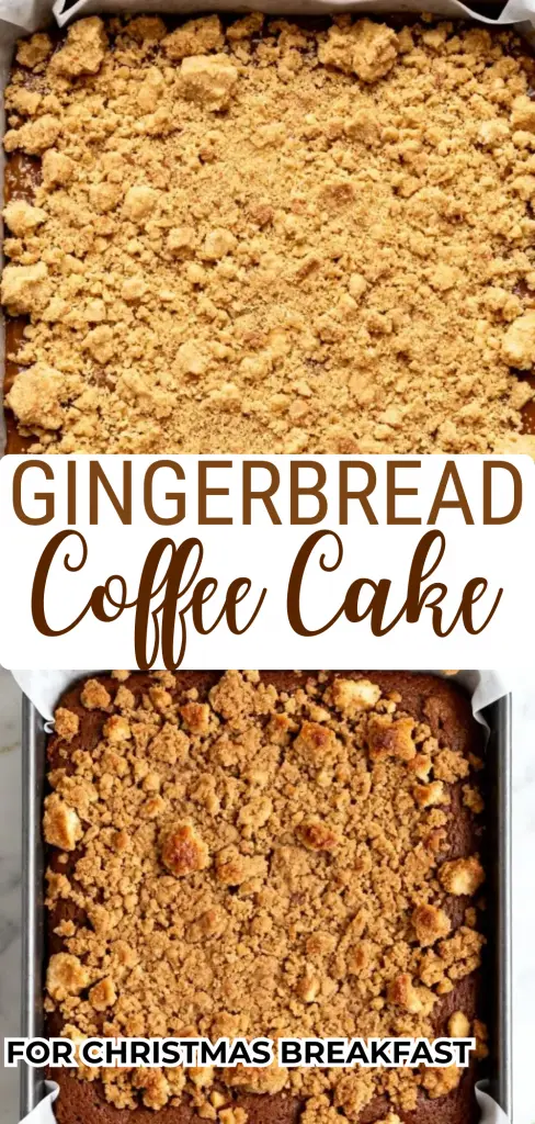 Gingerbread Coffee Cake