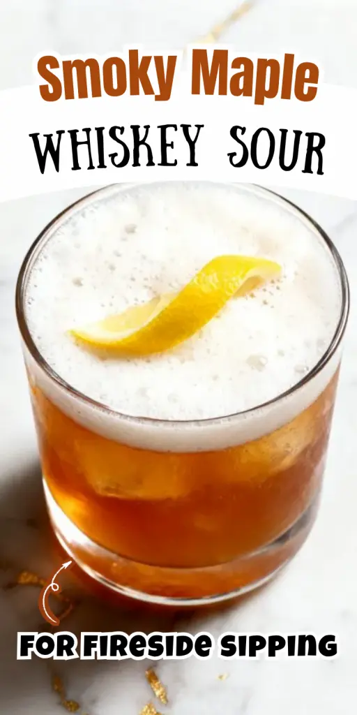 Smoky Maple Whiskey Sour