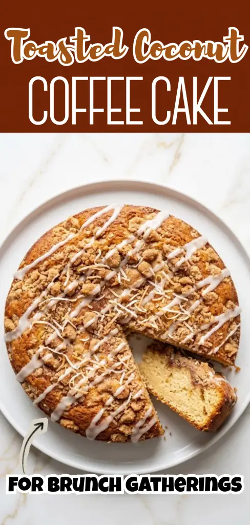 Toasted Coconut Coffee Cake