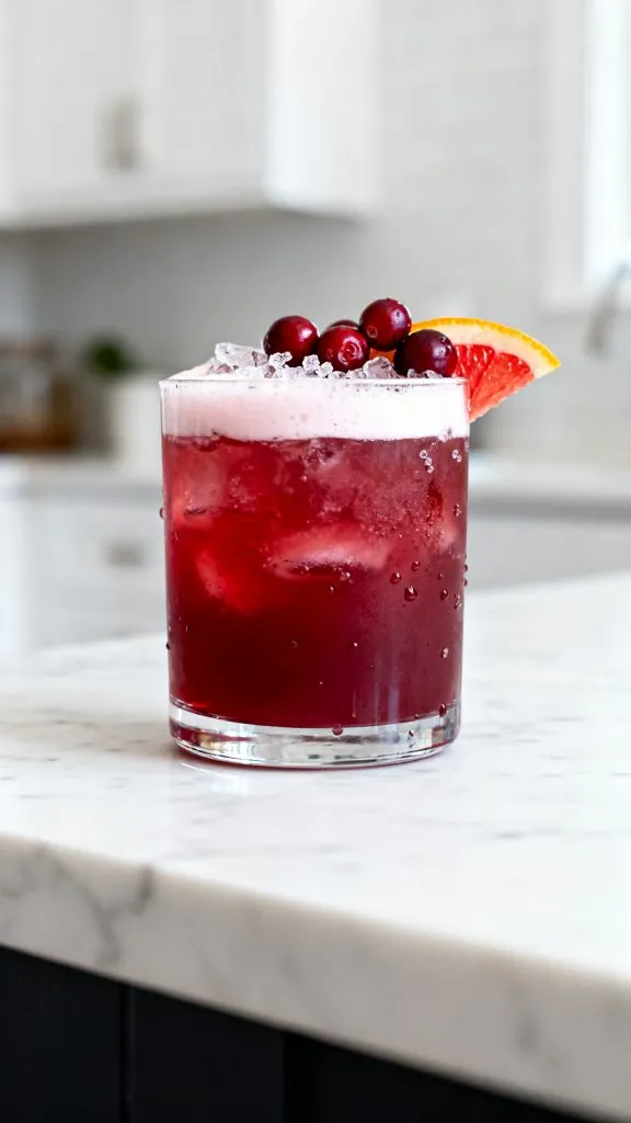 Cranberry Whiskey Sour