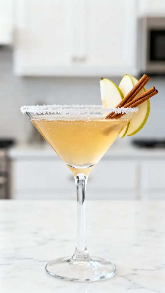 Cinnamon Pear Martini