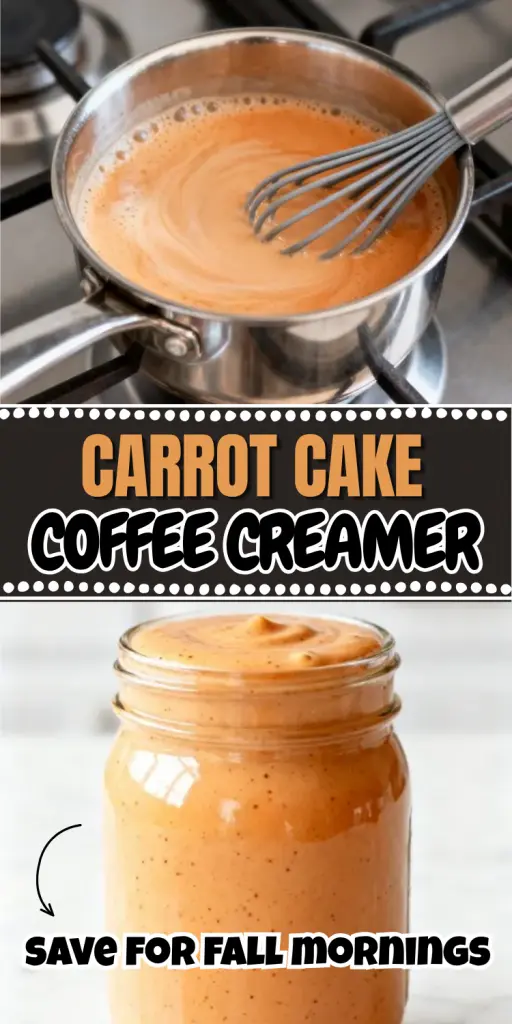 Carrot Cake Coffee Creamer
