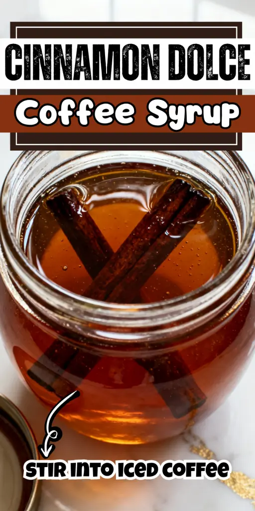 Cinnamon Dolce Coffee Syrup