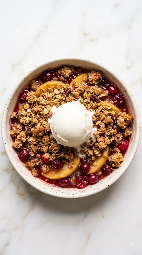 Cranberry Apple Crisp