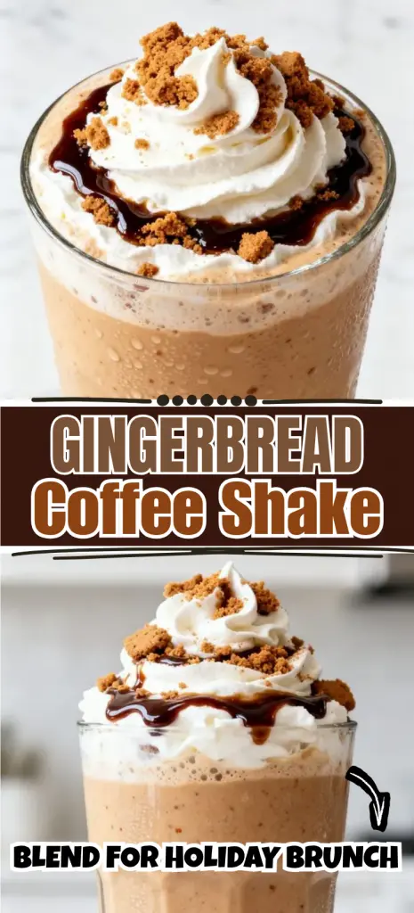 Gingerbread Coffee Shake