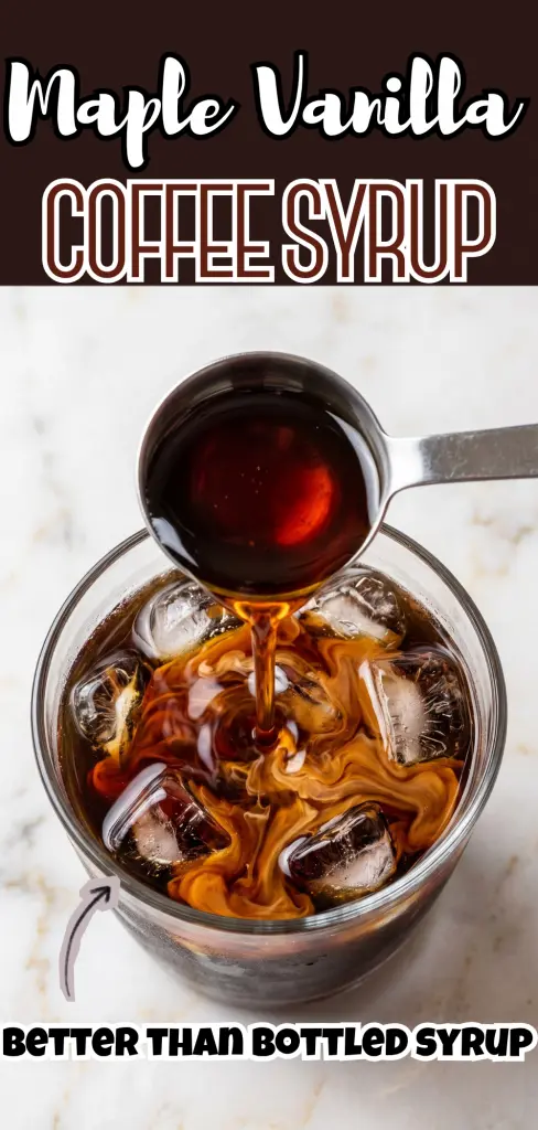Maple Vanilla Coffee Syrup