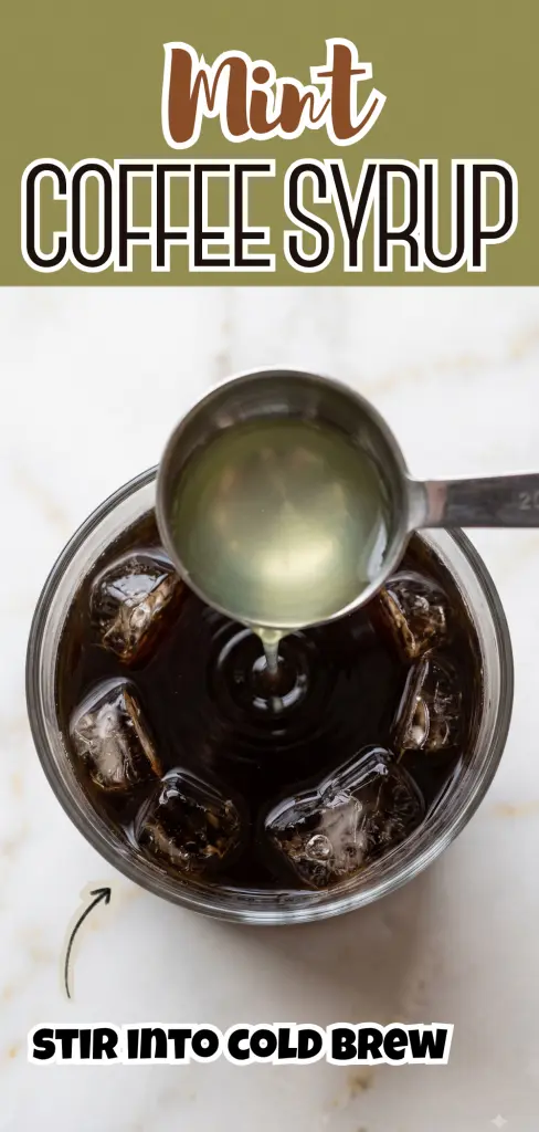 Mint Coffee Syrup