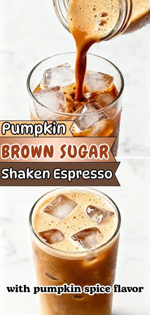 Pumpkin Brown Sugar Shaken Espresso