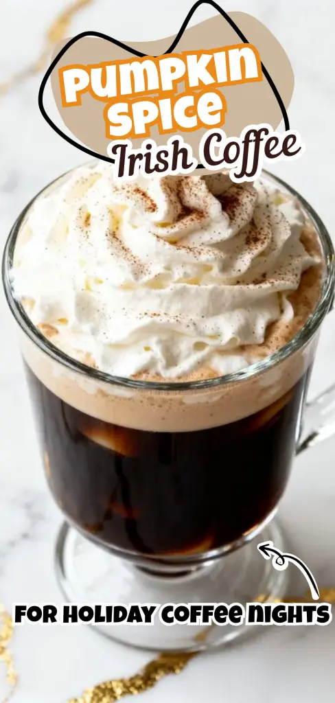 Pumpkin Spice Irish Coffee