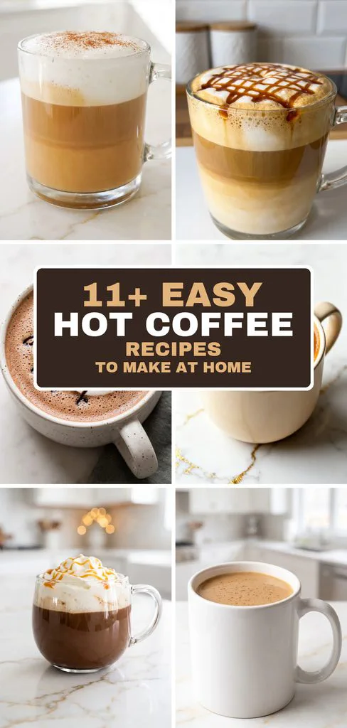 11+ Easy Hot Coffee Recipes to Make at Home