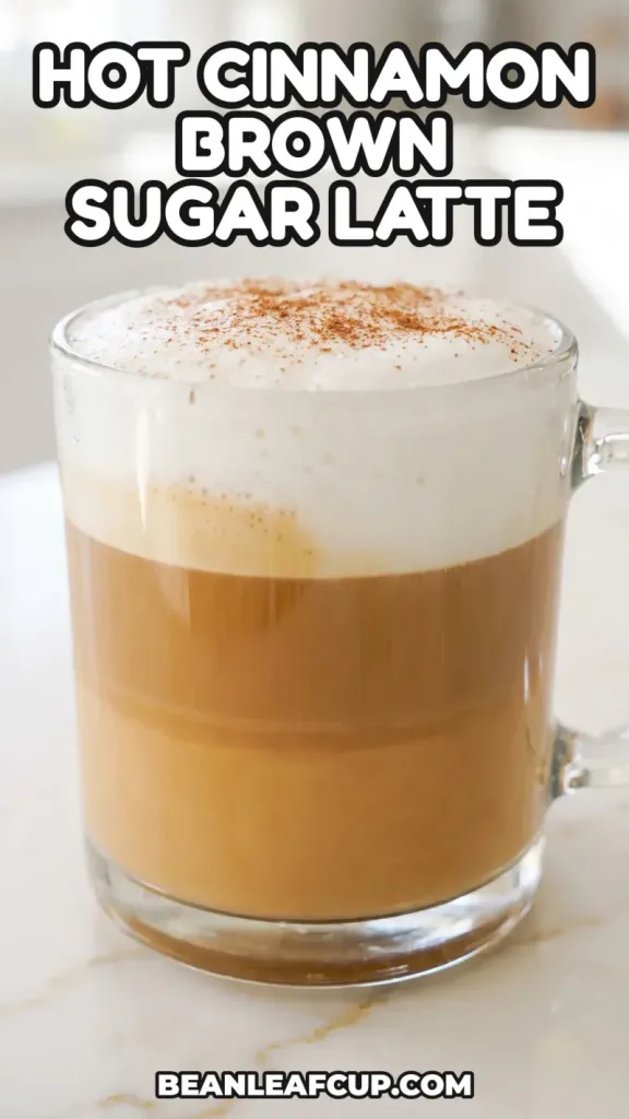 Hot Cinnamon Brown Sugar Latte